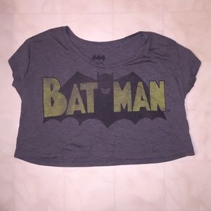Bat Man Crop top